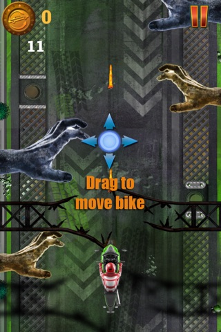 Bikes Vs Zombies Free: Motorcycle Chase Racing Game screenshot 4