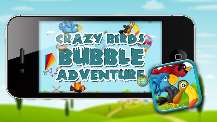 Crazy Birds Bubble Adventure - A Fun Kids Game