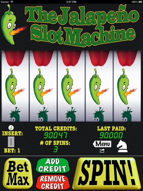 The Jalapeño Slot Machine HD Lite