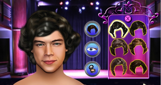 Celebrity Dressup Harry Styles Version