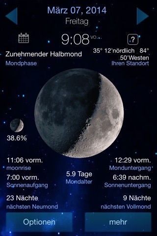 It's A Better Clock Full - Weather forecaster and Lunar Phase calendar screenshot 2