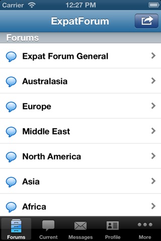 Expat Forum screenshot 2