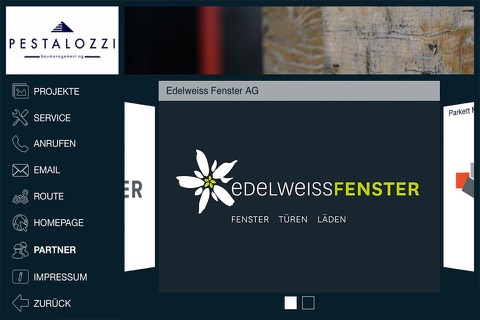 Pestalozzi Baumanagement AG screenshot 3