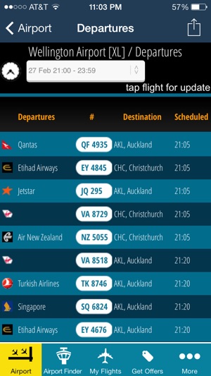 Wellington Airport + Flight Tracker Premium air WLG New Zeal(圖3)-速報App