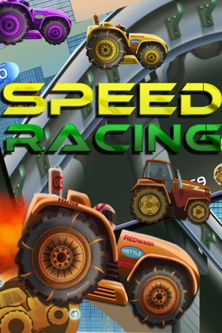 A Street Tractor Speed Race - Free City Run Racing Game screenshot 4