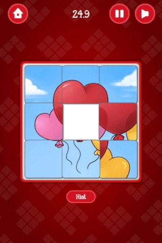 Valentine's Sliding Puzzle screenshot 3
