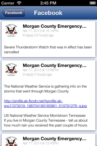 Morgan County EMA & 911 screenshot 2