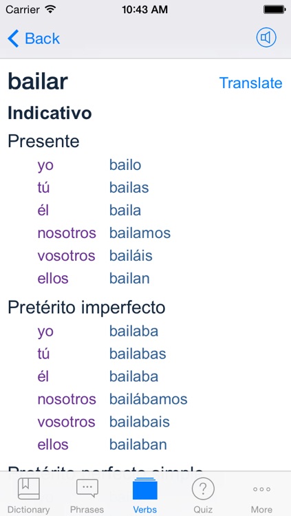 Spanish English Dictionary + Freemium screenshot-3