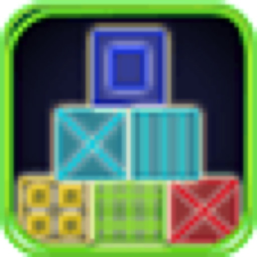 Neon Cube Stacker – Free version icon