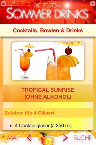 SOMMER DRINKS - Die besten Cocktails, Drinks, Smoothies und Shakes für den Sommer screenshot 3