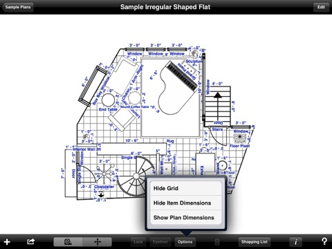 Home Design DIY Interior Floor Layout Space Planning & House Decorating Tool HD by Mark On Call screenshot 2