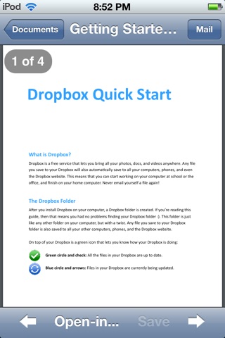 DBUnarchiver - "Zip/Unzip/Unrar for Dropbox & mail..." screenshot 4