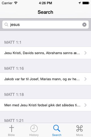 Glory Bible - Norwegian Version screenshot 4