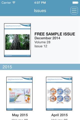 Global Biogeochemical Cycles screenshot 2