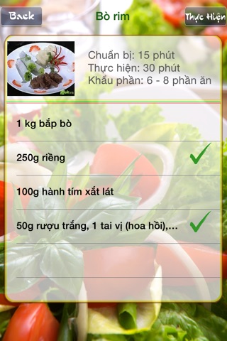 Top 100 Món Ngon Nổi Tiếng Việt Nam - Top 100 famous Vietnamese food recipes screenshot 3