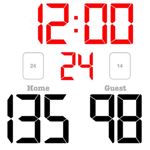 Basketball Scoreboard Free iOS App