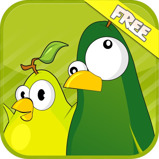 Draw Fruit Birds World Free iOS App