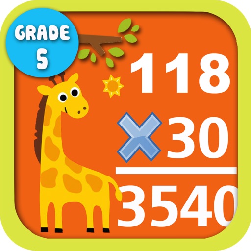 Kids Math-Multiplication Worksheets(Grade5)