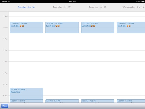 Life Planner for iPad screenshot 4