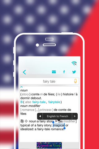 Offline French to English Language Dictionary, Translator - traduction anglais français gratuit screenshot 4