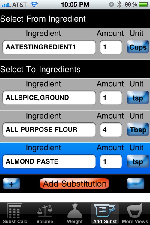 Culinary Calculator for smartphone
