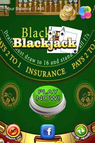 A Crazy Blackjack rules 21 Day -  Las Vegas Casino Summer Deluxe Token screenshot 3