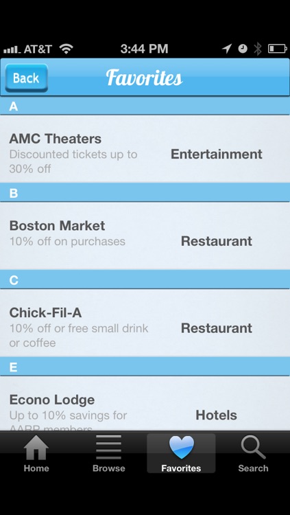 Senior Discounts screenshot-3