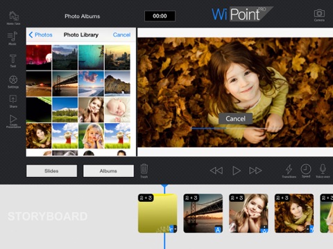 WiPoint HD Pro - Make HD video presentation & photo slideshow screenshot 2
