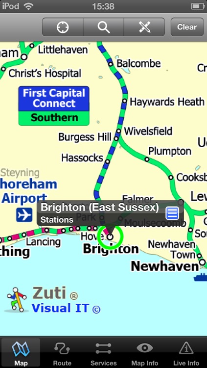 Great Britain Rail - Map and route planner by Zuti