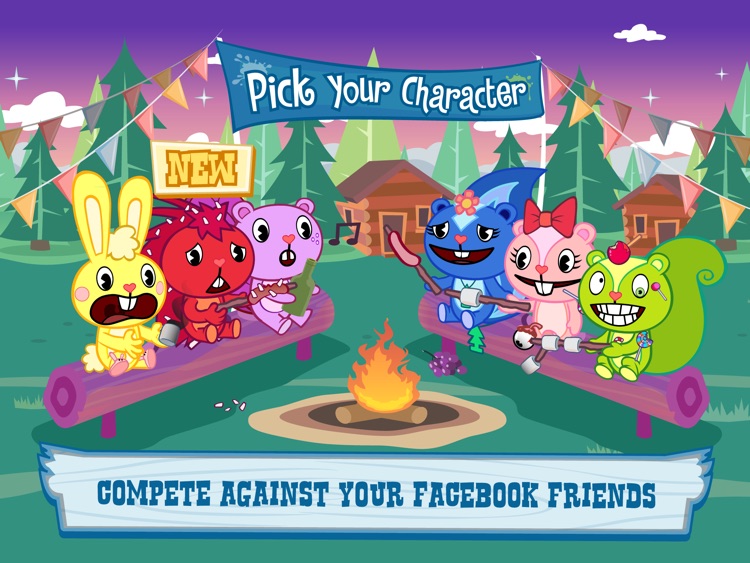 Happy Tree Friends: Deadeye Derby HD screenshot-4