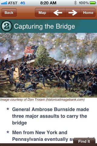 Antietam Battle App screenshot 4