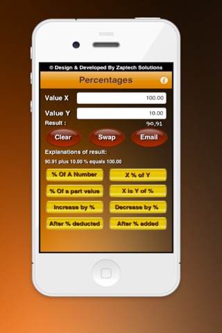 Percentage Calc screenshot 3