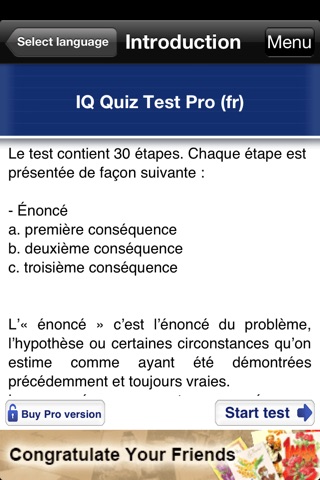 Indigo Kids - IQ Test screenshot 2