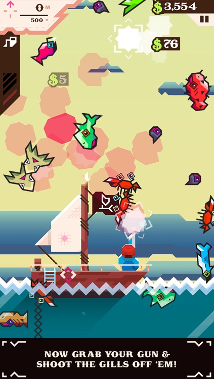 Ridiculous Fishing - A Tale of Redemption screenshot-3