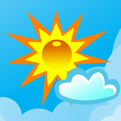 Awesome Cool Weather Clock icon