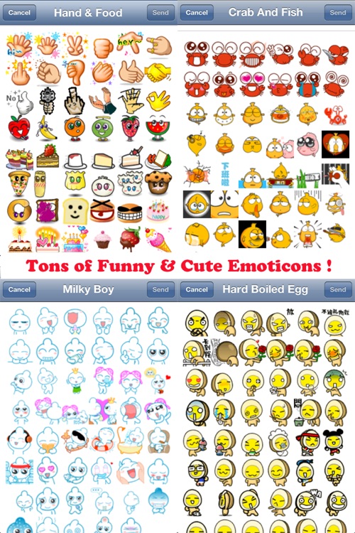 AniEmoticons Free - Funny, Cute, and Animated Emoticons, Emoji, Icons, 3D Smileys, Characters, Alphabets, and Symbols for Email, SMS, MMS, Text Messages, Messaging, iMessage, WeChat and other Messenger screenshot-3