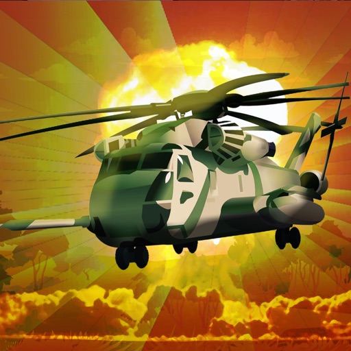 Attack Chopper 2 - Air-striker warrior against a black-hawk guild. Fly an Apache, dodge to avoid hordes of war-zone chaos. iOS App