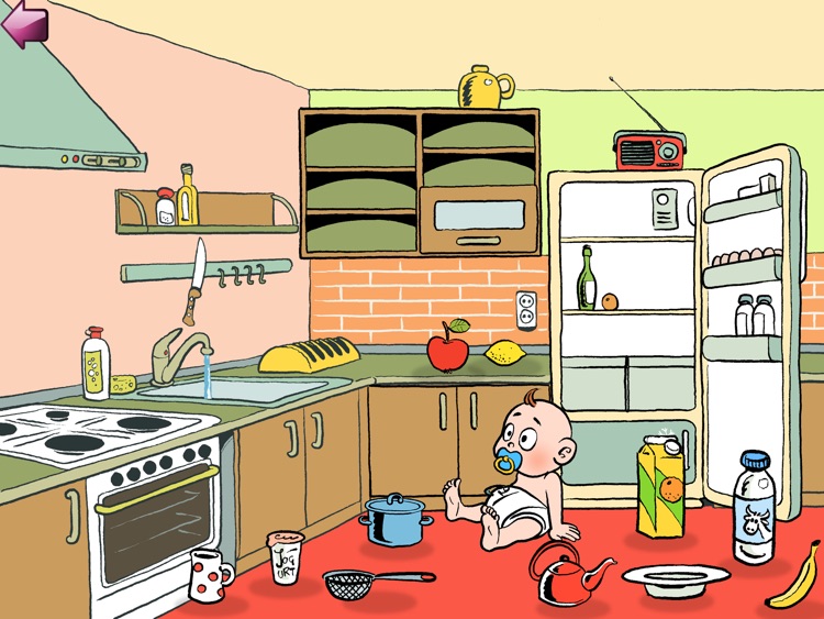 Pedro limpia la casa - un juego para niño pequeňos - español screenshot-4