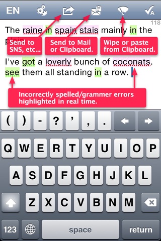 Spellchecker Multilingual screenshot 2