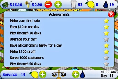 Lemonade Tale (Lemonade Stand Sim) screenshot 3