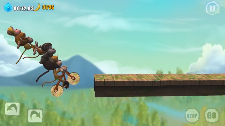 Bike Monkey : Race for Bananas