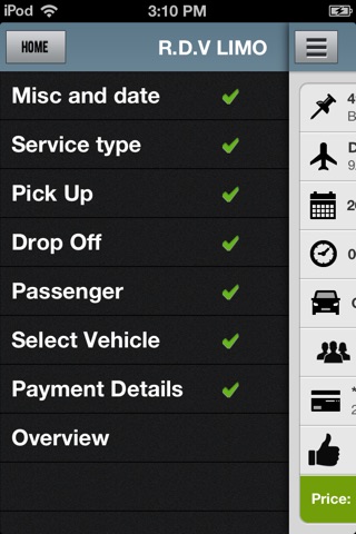 RDV Limo screenshot 4