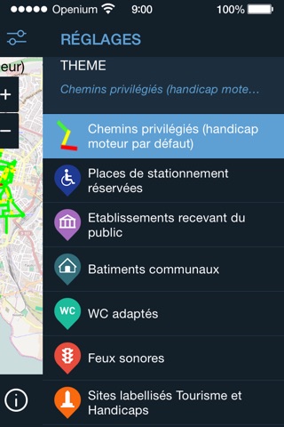 HandiCarto LR - Facilite le déplacement des personnes en situation de handicap sur la ville de La Rochelle screenshot 3