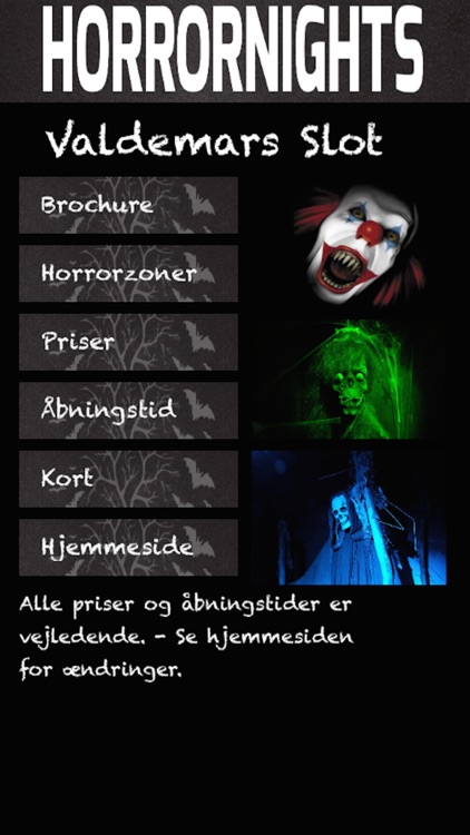 Horror night valdemar slot pris online