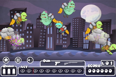Jetpack Zombie Shooter FREE! screenshot 4