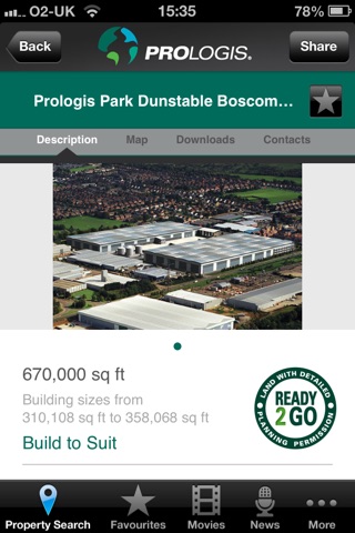 Prologis UK screenshot 4