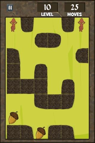 Squirrel Nuts Collection - Crazy Animal Maze Game FREE by Pink Panther screenshot 4