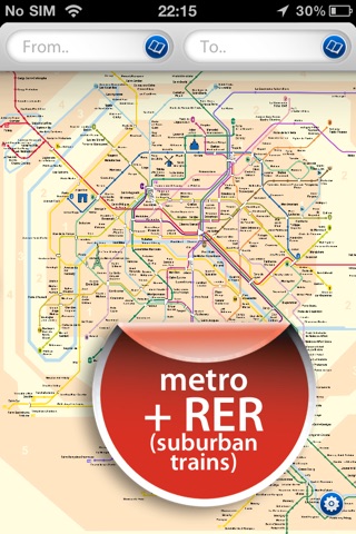 Metro Paris Maps screenshot 2
