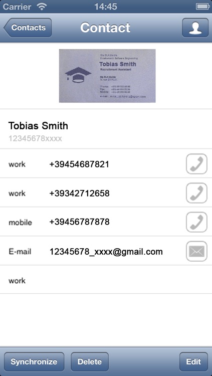 Business Card Holder screenshot-4