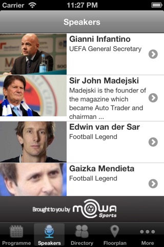 Soccerex screenshot 3